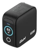 Verbatim Mini GaN Charger 3 Port 65W w Display EU/UK/US - Ladegerät