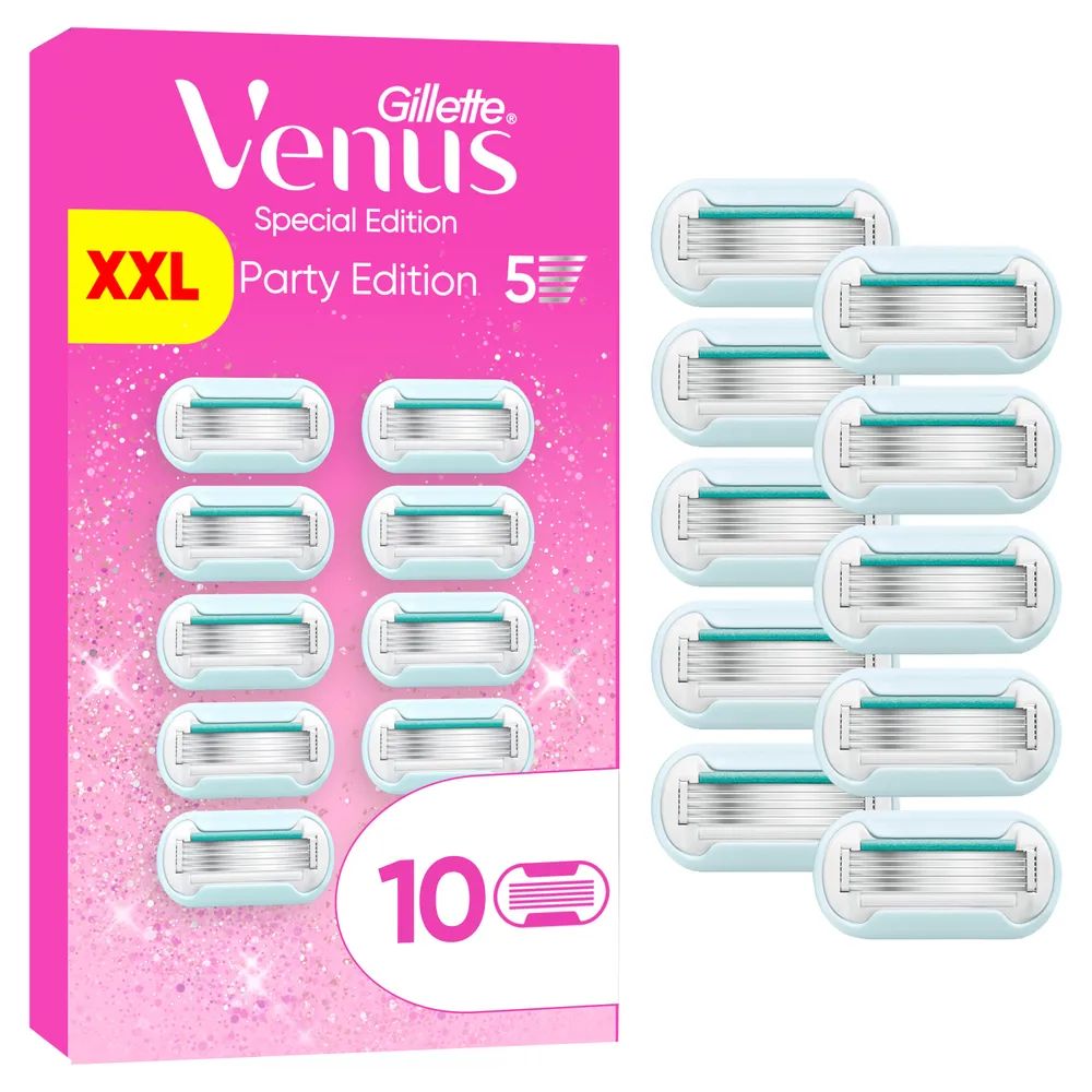 Gillette Venus Pro Smooth Sensitive Party Systemklingen 10er