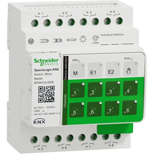 Schneider Electric SPACELOGIC KNX MAST.SCHA/JAL / SCHN.E MTN6705-0008