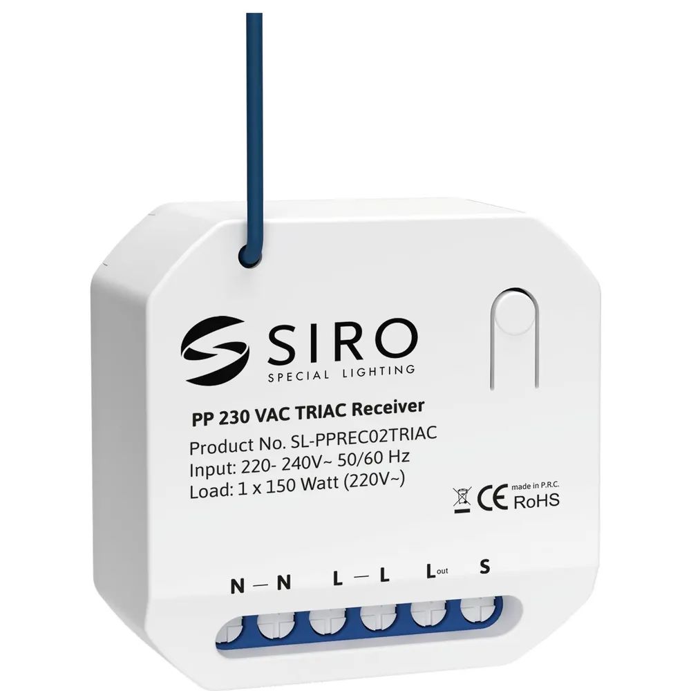 SIRO PushPower Empfänger TRIAC 230 V