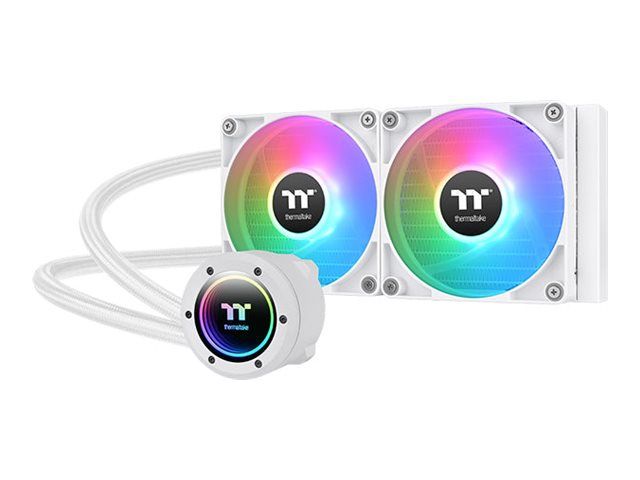 Thermaltake TH240 ARGB Sync V2 - Snow Edition - Prozessor-Flüssigkeitskühlsystem - Kühlergröße: 240 mm - (für: LGA1700, LGA1200, LGA1156, LGA1155, LGA1151, LGA1150, AM5, AM4, AM3+, AM3, AM2+, AM2, LGA2066, LGA2011)