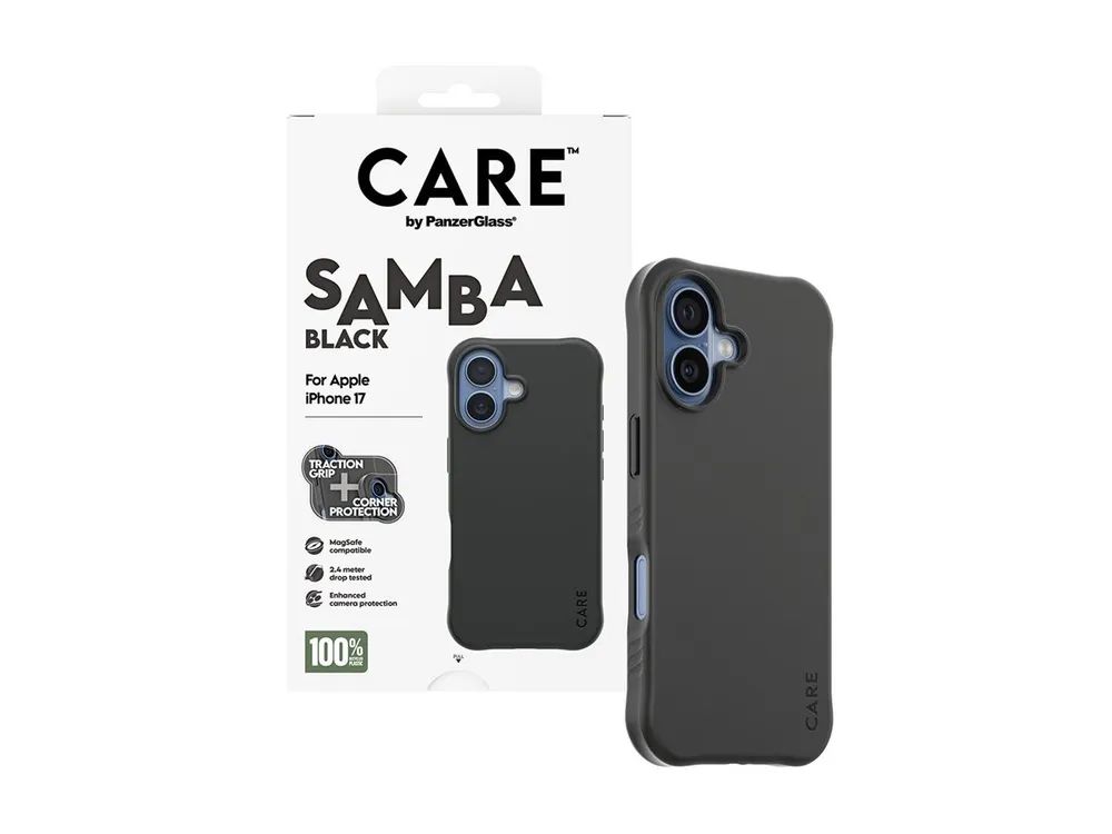 PanzerGlass CARE by PanzerGlass Samba - Hintere Abdeckung für Mobiltelefon - MagSafe-Kompatibilität - Thermoplastisches Polyurethan (TPU)