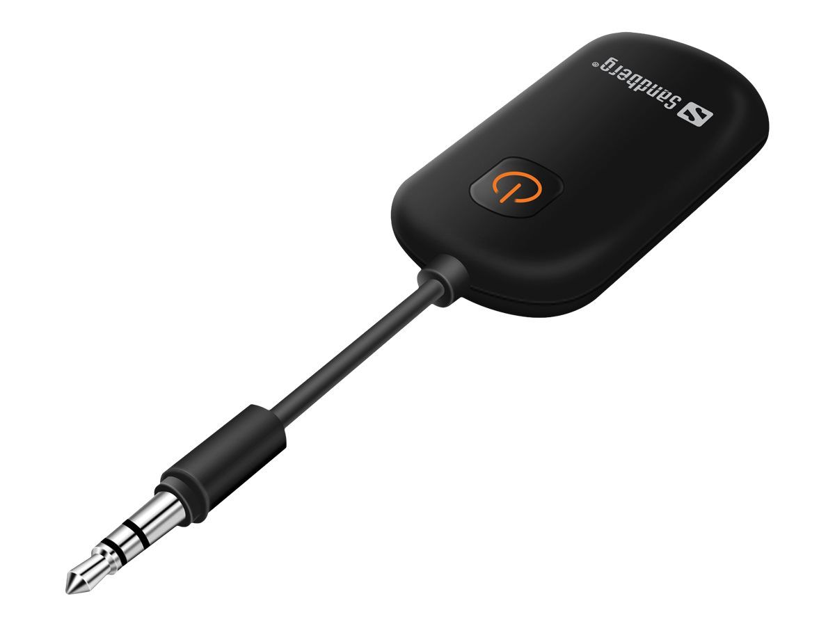SANDBERG Audio Link 2in1 TxRx - Drahtloser Bluetooth Audio-Empfänger /  Transmitter für Kopfhörer