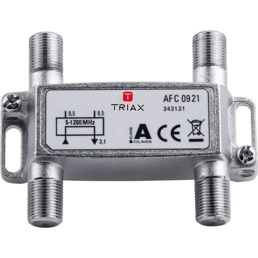 Triax ABZWEIGER BK 2-FACH 8,5DB / TRIAX AFC 0921 1,2 GHZ 343131