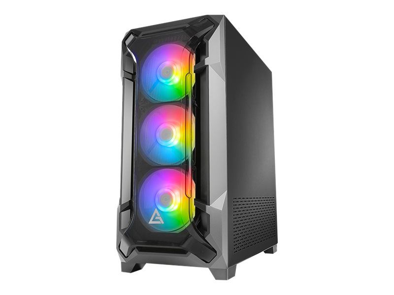 Antec DF600 Flux - Tower - ATX - Seitenteil mit Fenster (gehärtetes Glas)