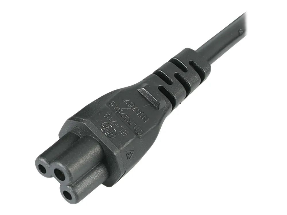 StarTech.com 1 m GB Laptop Ladekabel, BS 1363 auf C5, 2,5A 250V, 18AWG, Notebook / Laptop Ersatzstromkabel, UK Laptop Netzteil Stromkabel, Kleeblatt/Mickey Mouse Netzkabel (PXTNB3SUK1M)