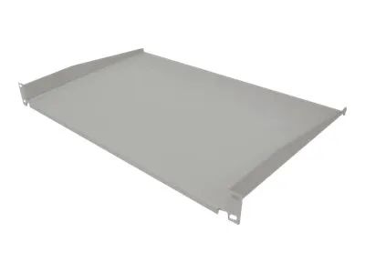 Intellinet 19" Cantilever Shelf, 1U, Shelf 300mm, Non-Vented, Max 25kg, Grey, Three Year Warranty - Rack - Regal - Grau, RAL 7035 - 1U - 48.3 cm (19")