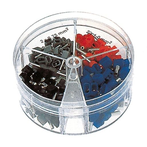Haupa TWIN-ADERNENDHÜLSENSORT.BOX / HAUPA 270795