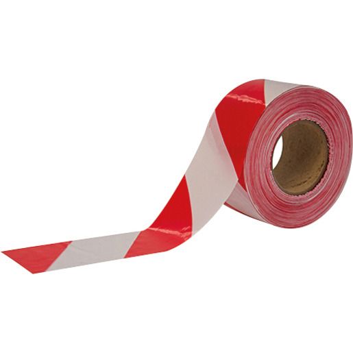 Cimco ROT/WEISS 75 MM X 100 M / CIMCO ABSPERRBAND 182780