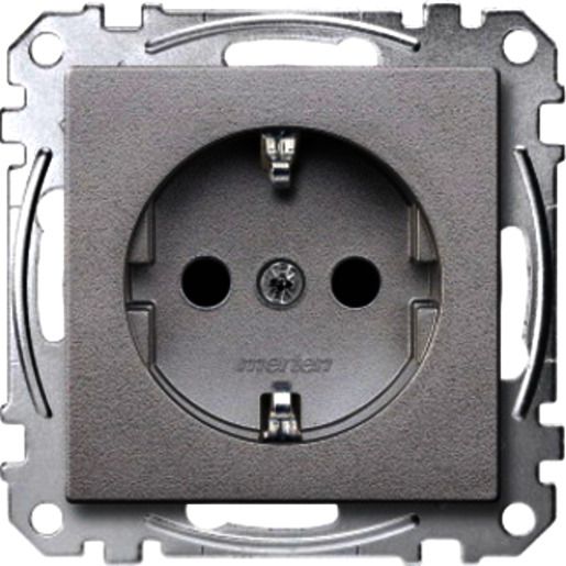 Merten SCHUKO-STD+BRS TPM ALU / MERTEN MEG2300-0460 SYS.M MEG2300-0460