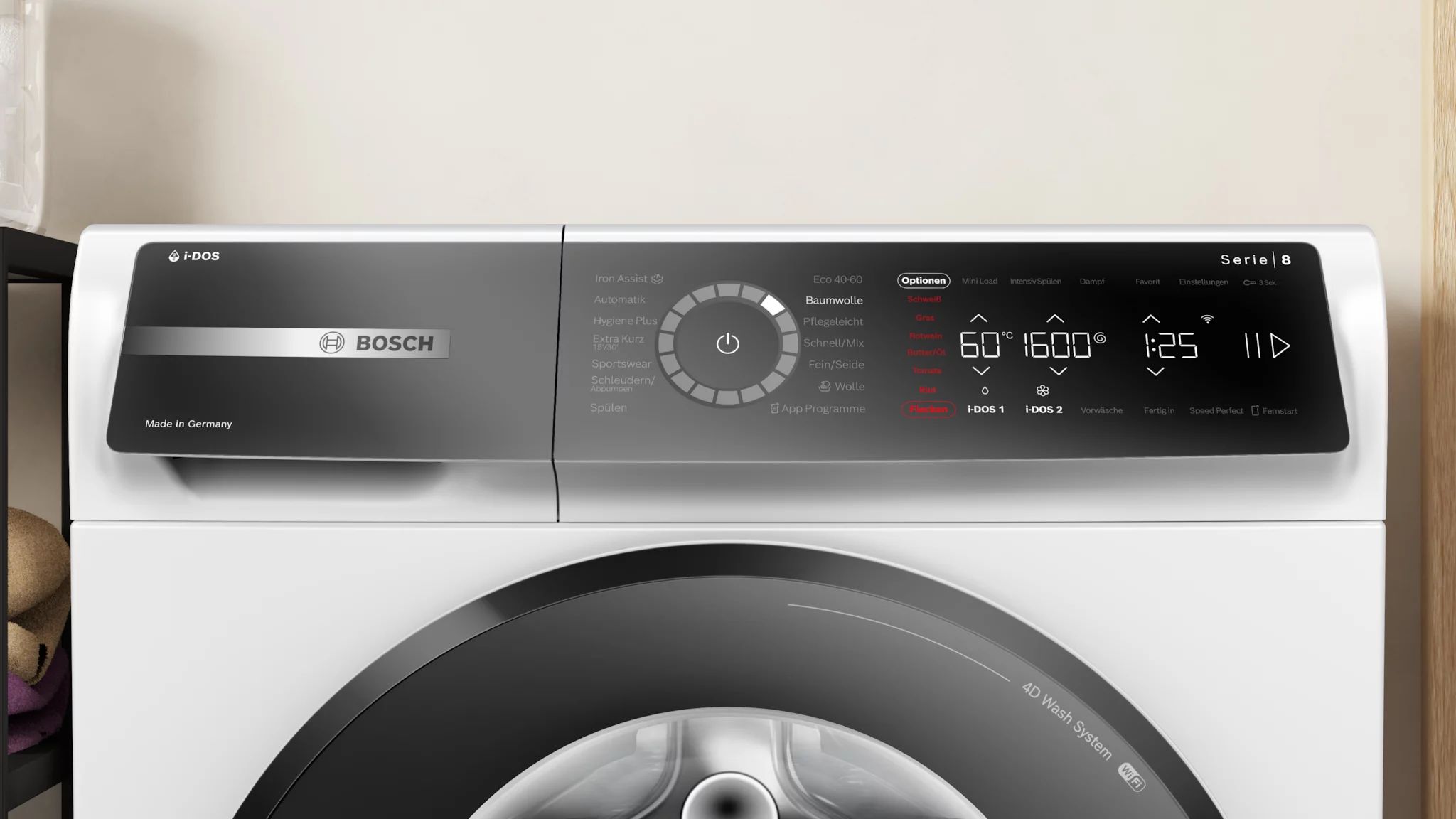 BOSCH WGB256A41, 10kg, 1600 U/min.