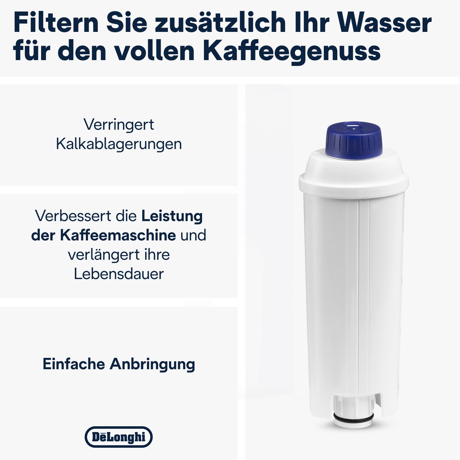 De'Longhi Wasserenthärter-Filter DLSC002