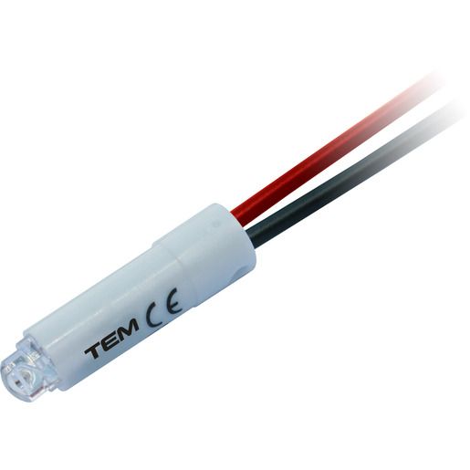 TEM LED EINSATZ 230V AC/DC 0,4W WH / TEMCAT IA20WH-P