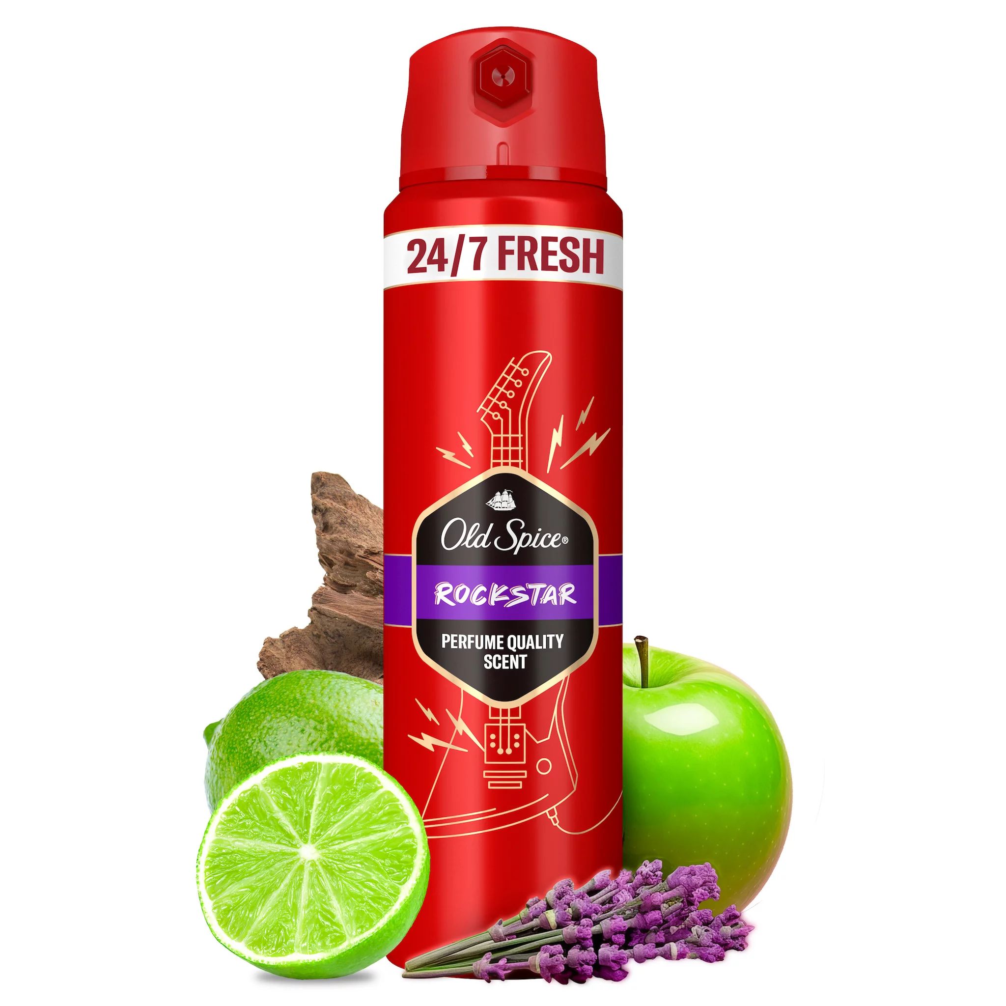 Old Spice Body Spray Rockstar od. Rockstar Tomorrowland Edition