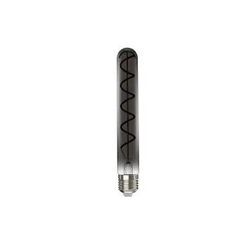 Hama LED-Filamentlampe, E27, Stab T225, smoke, klar, extra Warmweiß, dimmbar