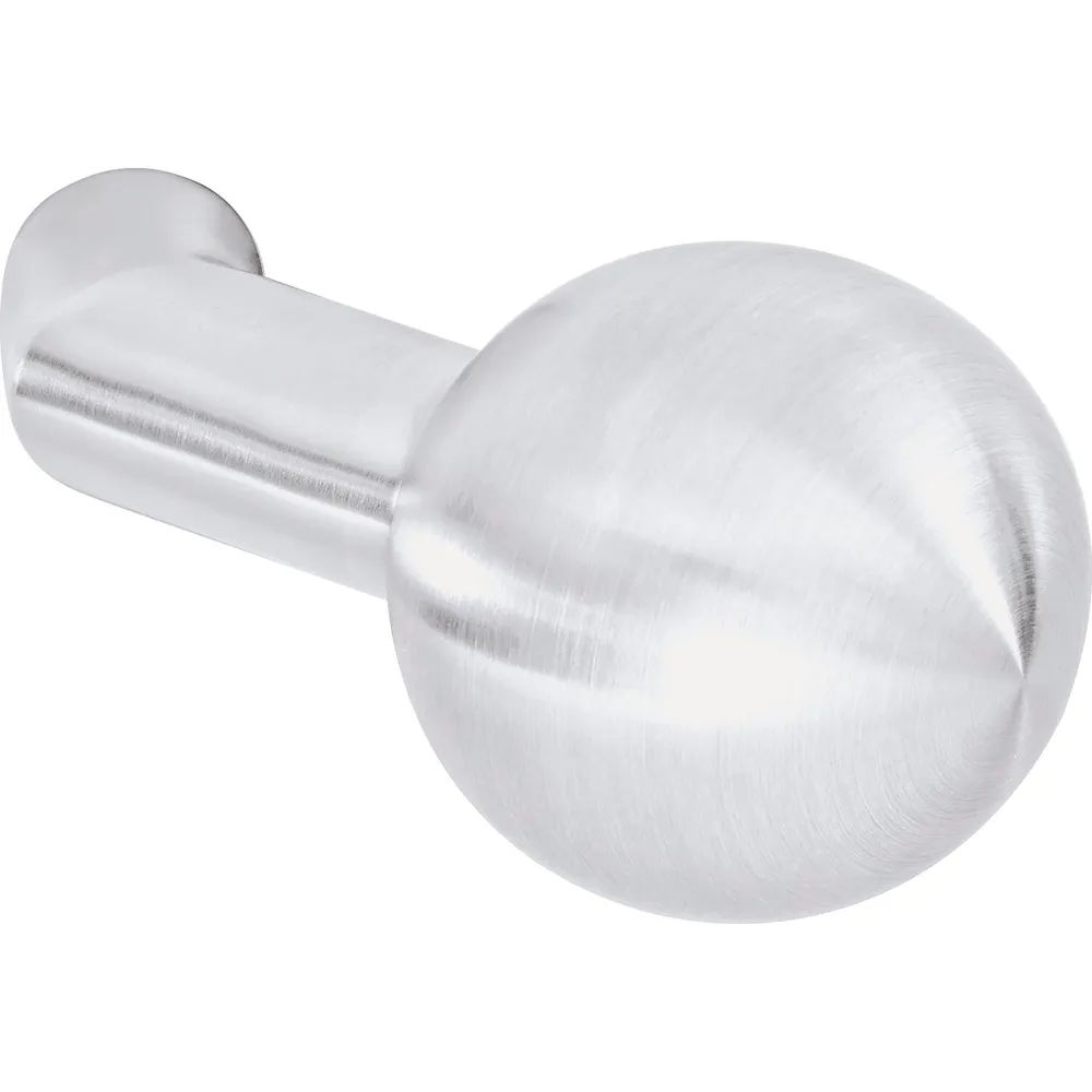 OGRO Knopfdrückerlochteil PREMIUM 8548 V FS - ohne Rosette, Alu. silber elox.