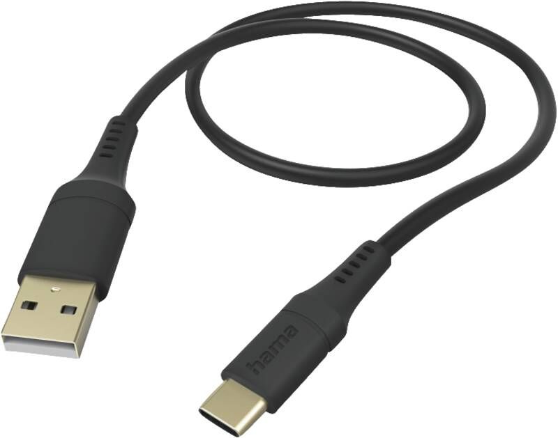 Hama 201570 USB-KabelSilicon,A-C,1.5m