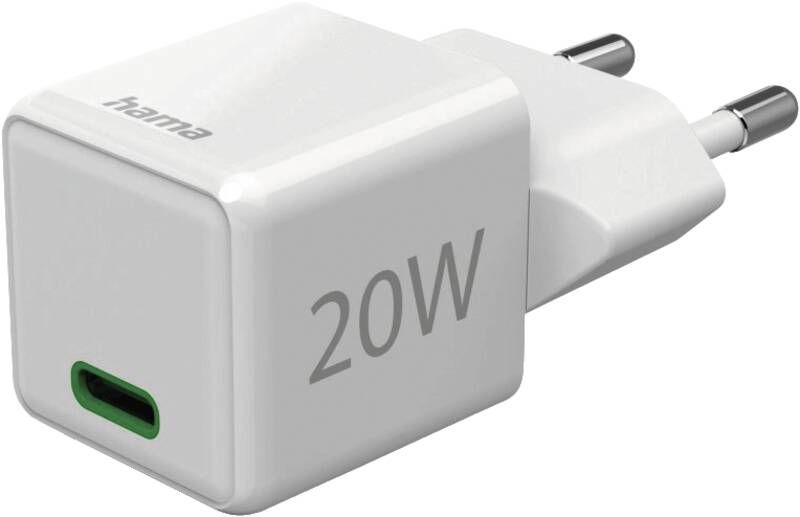 Hama 201980 Super Mini-Lader, USB-C, 20W