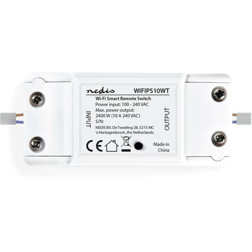 Nedis POWER SWITSCH SMARTLIFE / NEDIS WIFIPS10WT