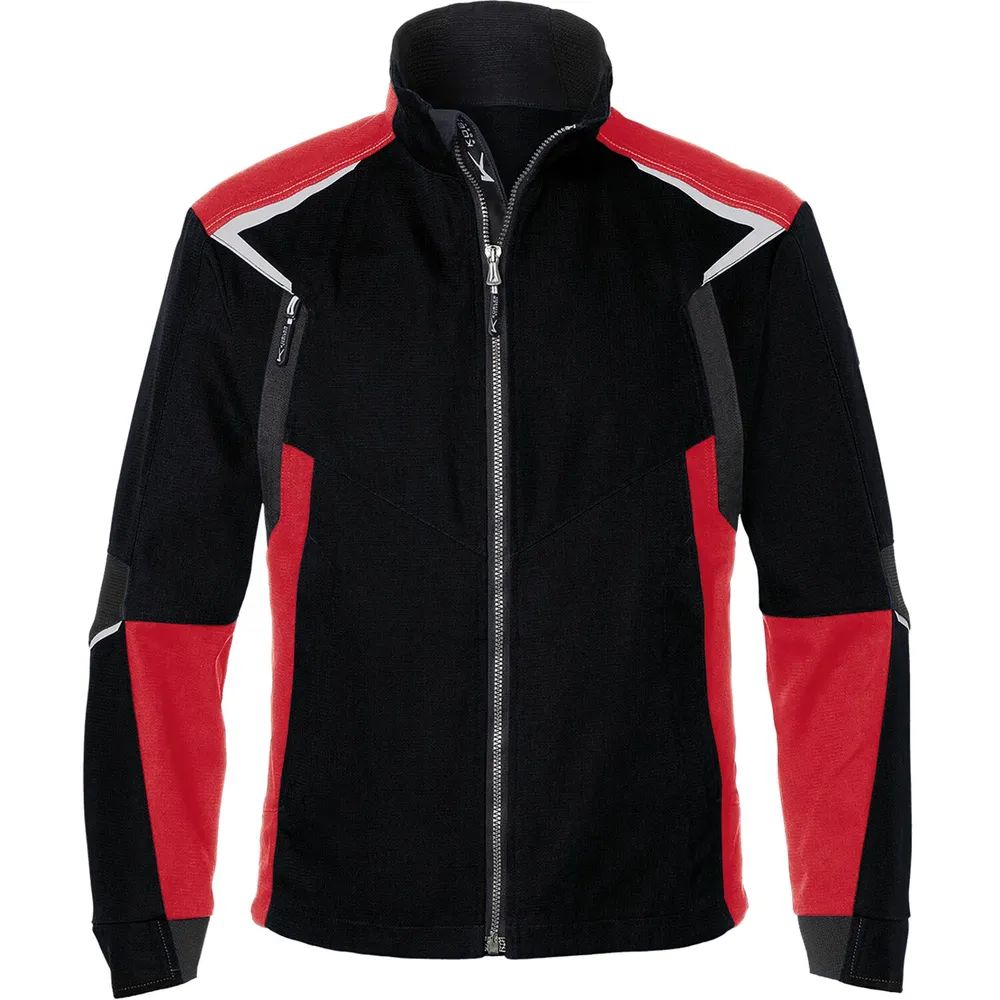 KÜBLER Jacke Bodyforce 1125 schwarz/mittelrot S