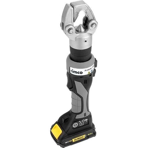 Cimco 10-300MM²+LADEGER.+ 2X2AH AKKU / CIMCO EASY CRIMP DORNPRES. 106656