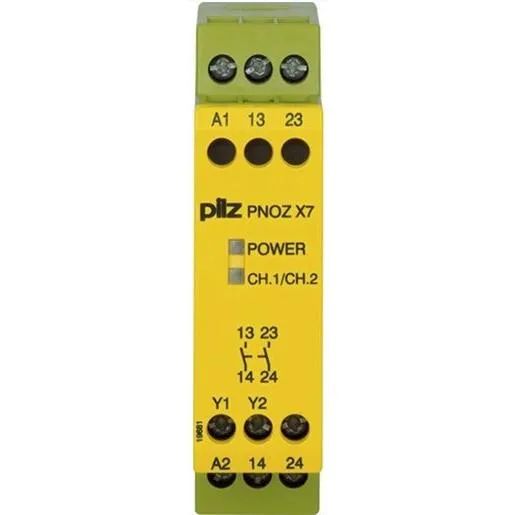 Pilz ÜBW.RELAIS PNOZ 24VDC / PILZ PNOZ-X7 24VDC/AC 774059