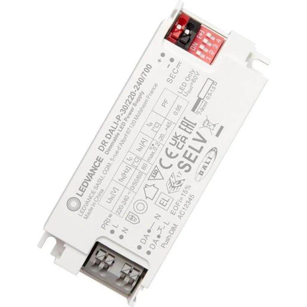 Ledvance LED TREIBER 3-30W/220-240/700 / LEDVAN DALI PERFORMANCE G3 4058075845367