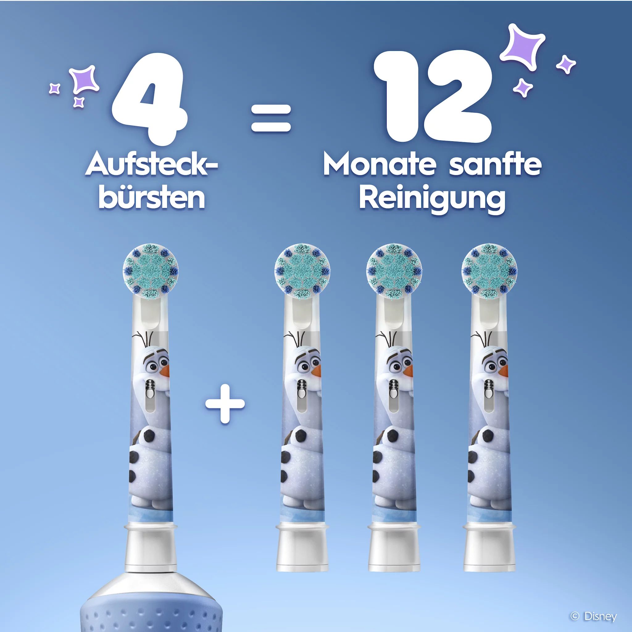Oral-B Aufsteckbürsten Kids Frozen 10er FFU