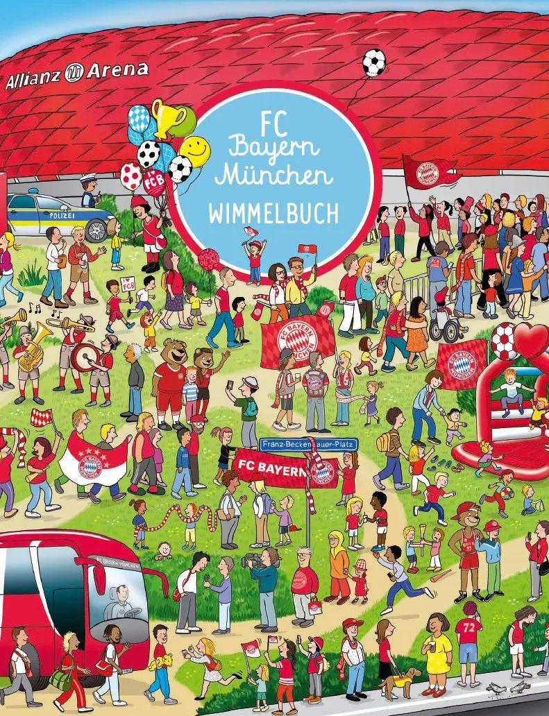 Adrian & Wimmelbuchverlag GmbH FC Bayern München Wimmelbuch