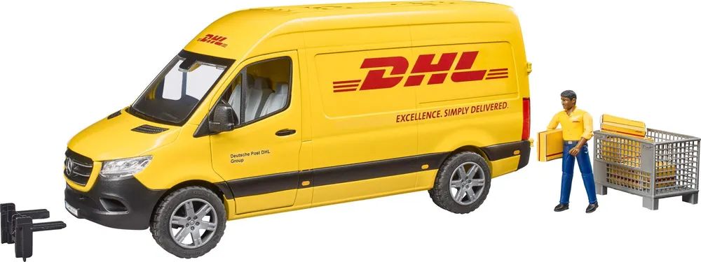 Bruder 02671 - Van - 4 Jahr(e) - Acrylnitril-Butadien-Styrol (ABS) - Gelb