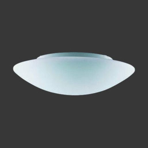 RZB WAND/DECKENL. 1X60W E27 DM250 / FLAT BASIC WEIß IP44 211005.002