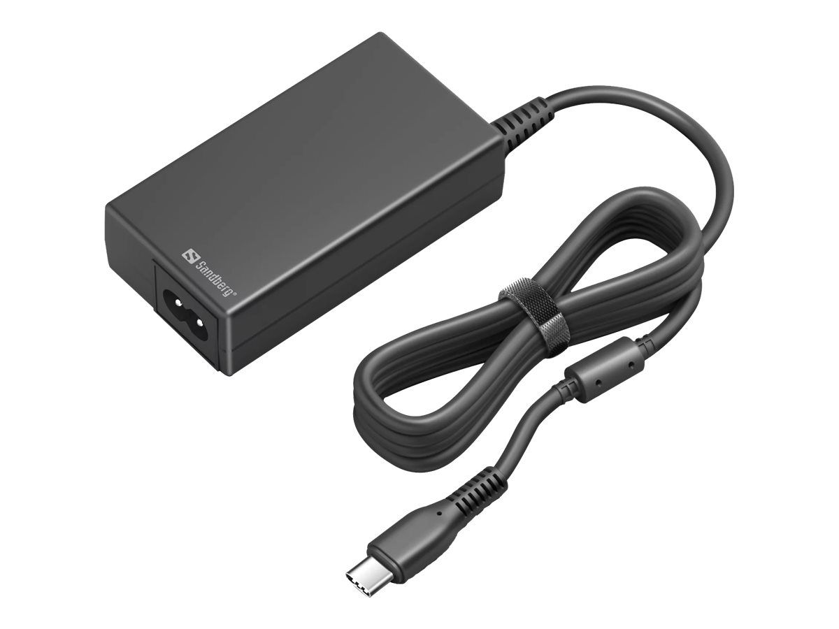 SANDBERG USB-C AC Charger PD65W - Netzteil - 65 Watt - 3.25 A (USB-C)