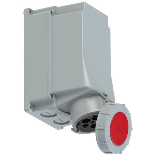 PCE WAND-STECKDOSE 5X125A / 145-6 400V 145-6