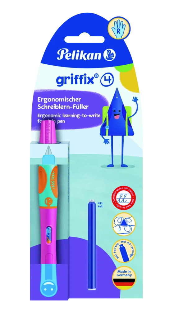 Pelikan griffix® Füller für Rechtshänder, Lovely Pink