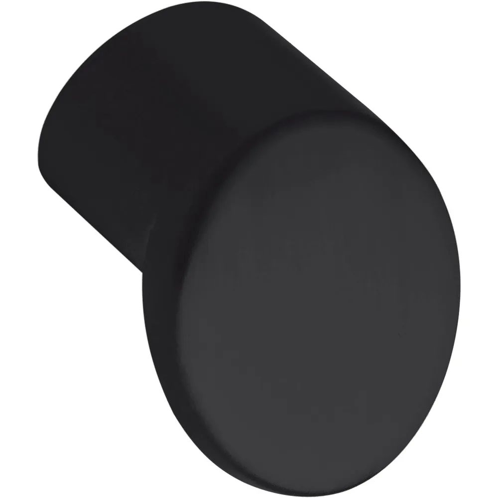 Citterio Line Knopf Fama ø 21 mm, Tiefe 21 mm, ZN schwarz matt