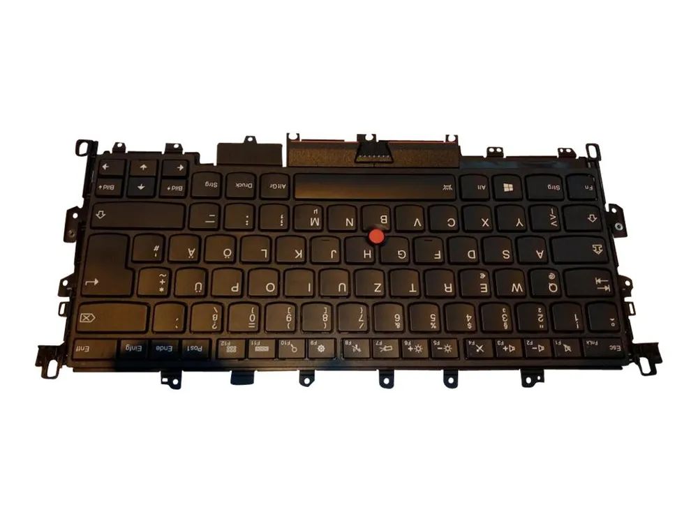 Lenovo Darfon - Ersatztastatur Notebook - mit Trackpoint - hinterleuchtet - QWERTZ - Deutsch - FRU - für ThinkPad X1 Yoga (1st Gen)