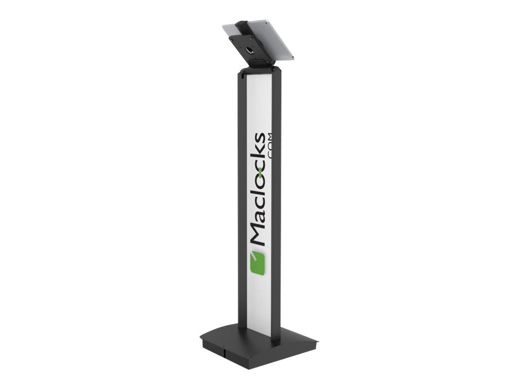 Compulocks Universal Tablet Cling Brandable Floor Stand - Aufstellung - für Tablett - verriegelbar - Stahl - Schwarz - Bildschirmgröße: bis zu 33 cm (bis zu 13 Zoll)