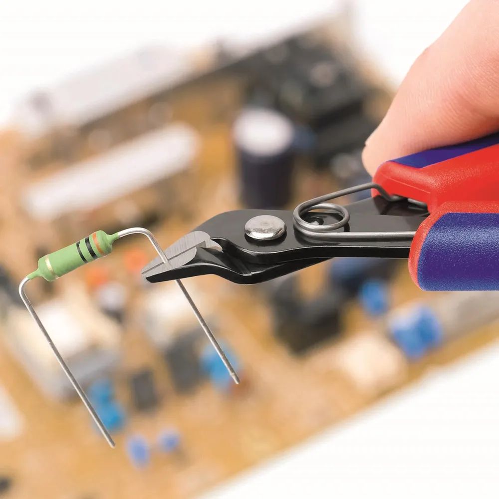 KNIPEX 78 61 140 Electronic Super Knips® XL mit Mehrkomponenten-Hüllen brüniert 140 mm