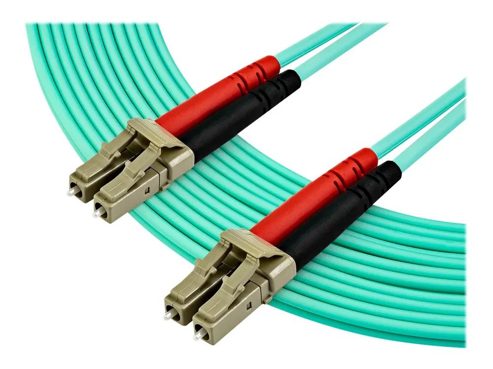 StarTech.com 7 m LC auf LC OM4 Multimode Glasfaserkabel, LWL Patchkabel - Patch-Kabel - LC Multi-Mode (M)