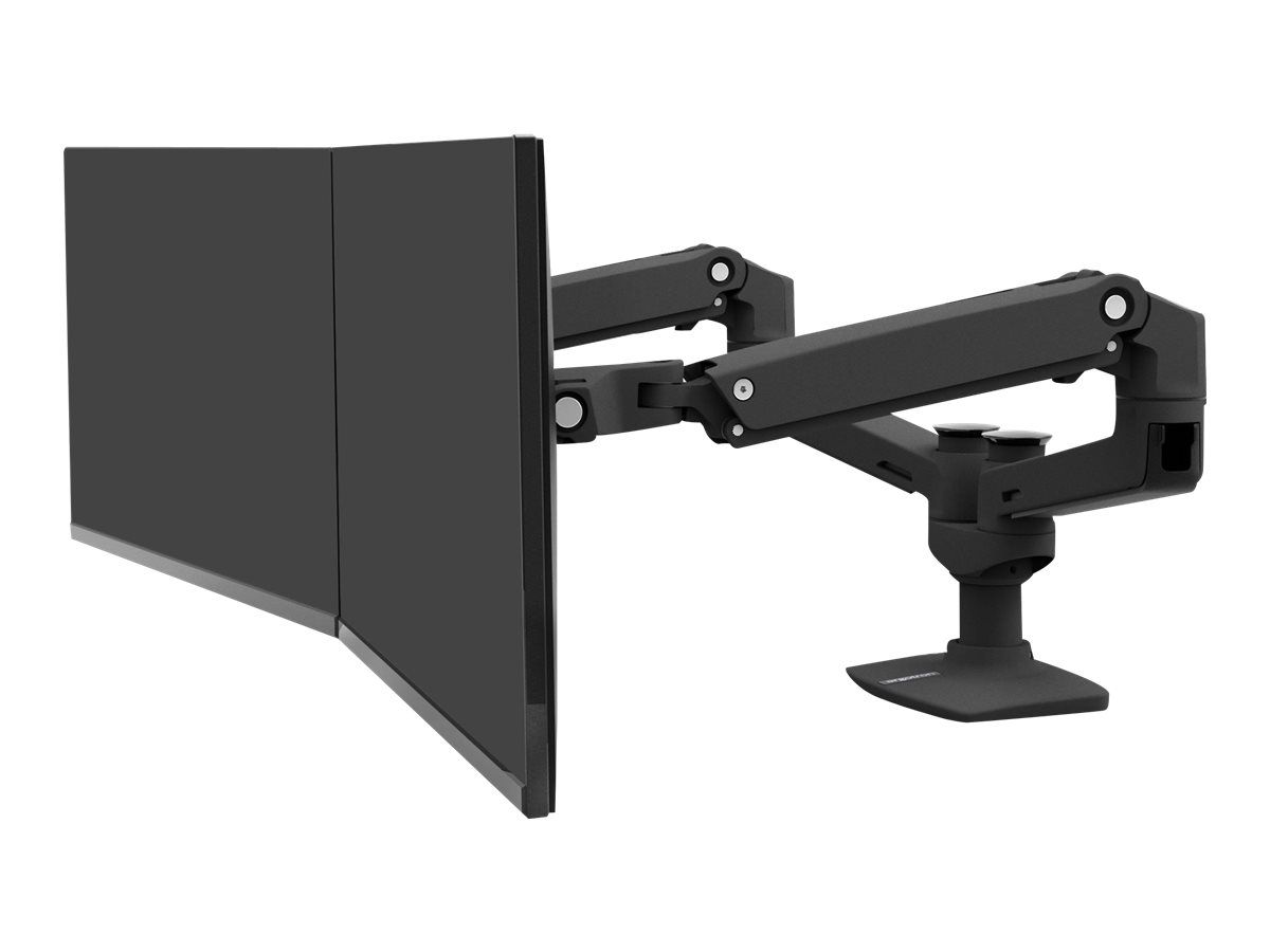 Ergotron LX Dual Side-by-Side Arm, schwarz