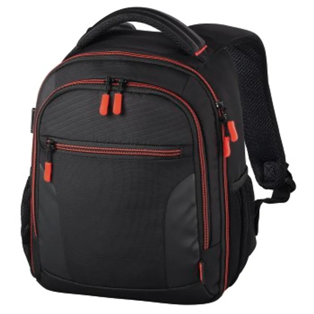 Hama Kamera-Rucksack "Miami", 150, Schwarz/Rot
