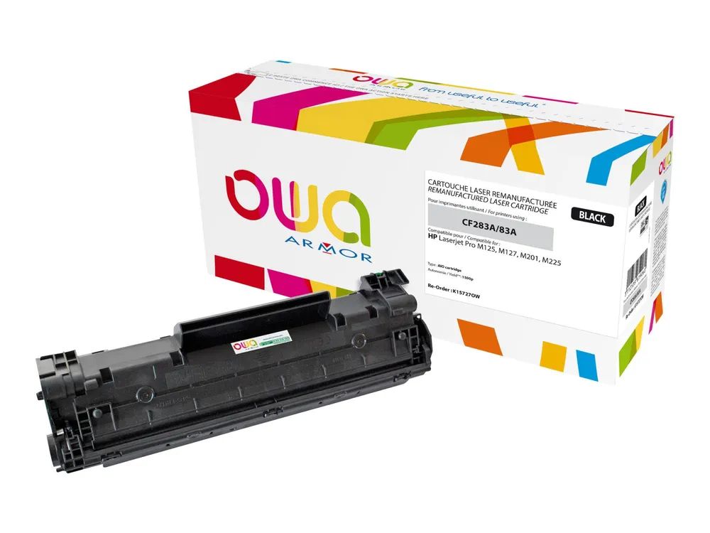 Armor OWA - Schwarz - kompatibel - Tonerpatrone (Alternative zu: HP CF283A)