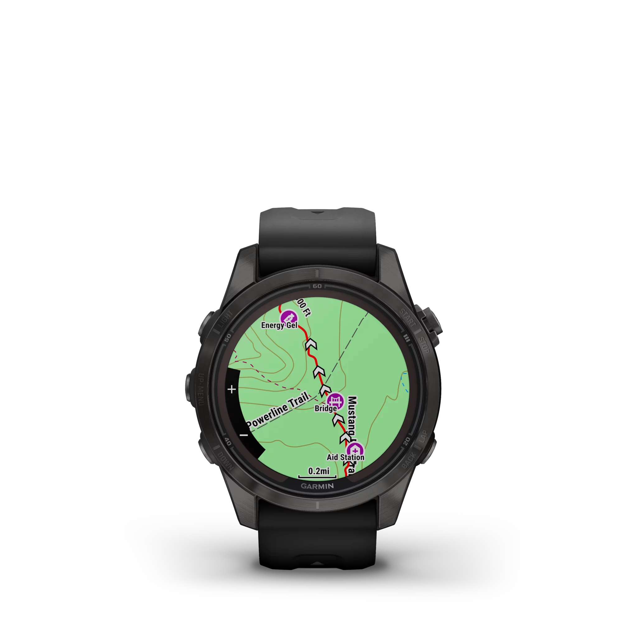 Garmin Fenix 7S Pro Saph Solar, Carbon Gray Titan