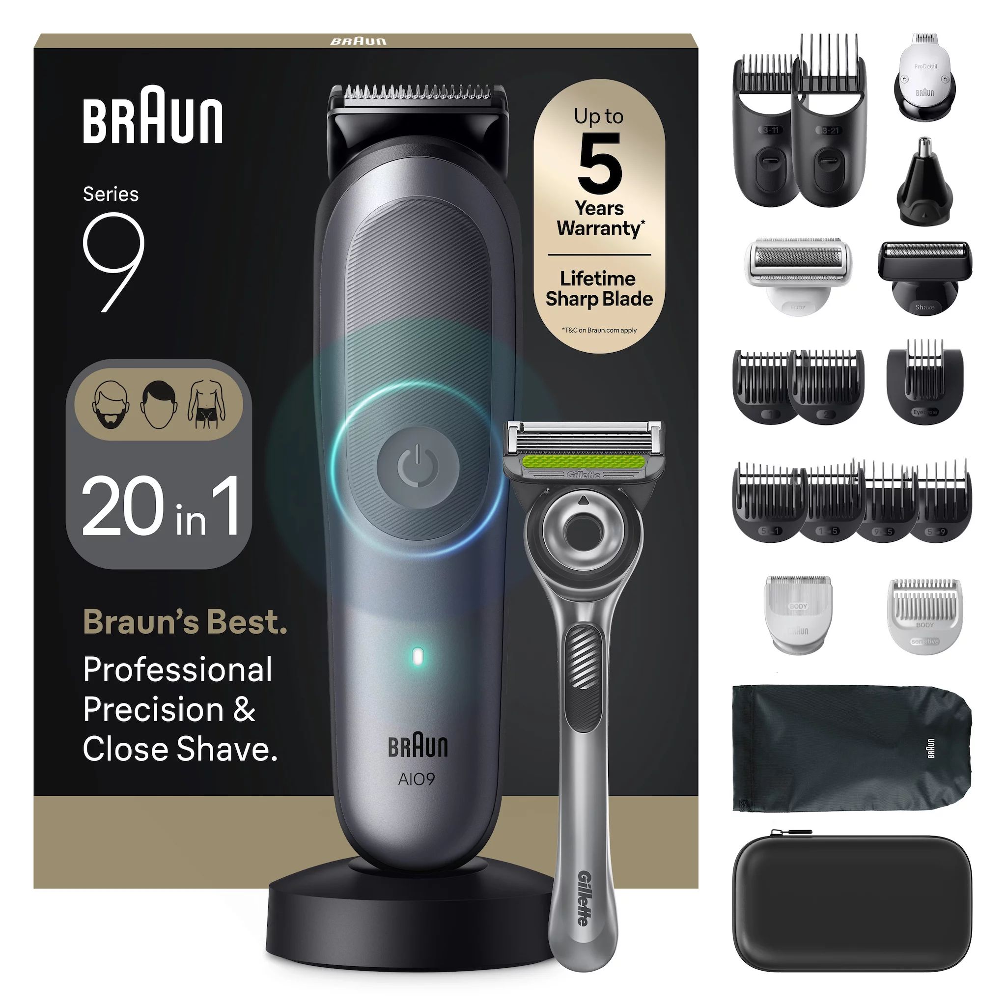 Braun Series 9 All-In-One Style Kit AIO9540