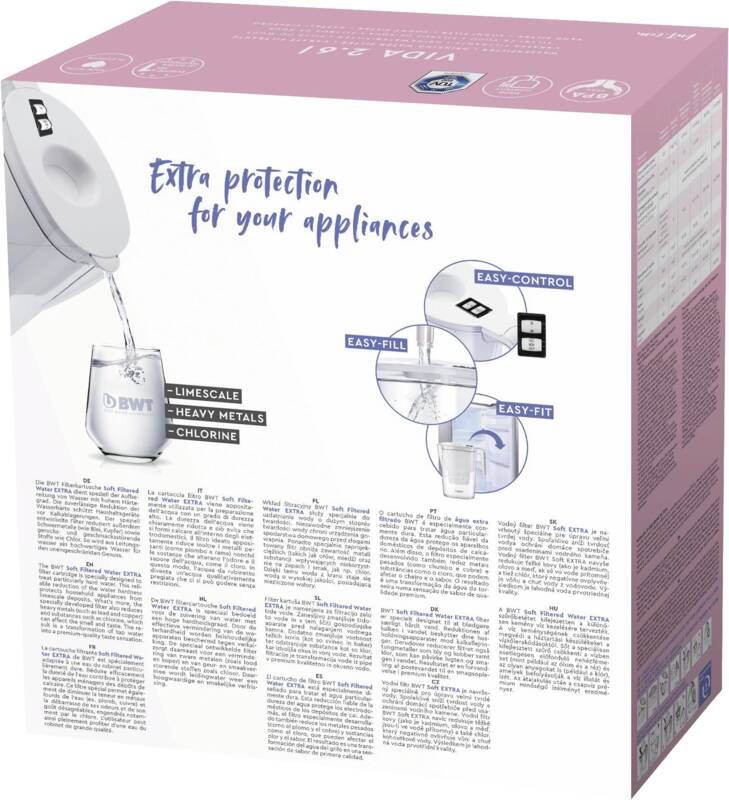 BWT Best Water Technology VIDA manuell weiss + 1 x Soft Water Extra