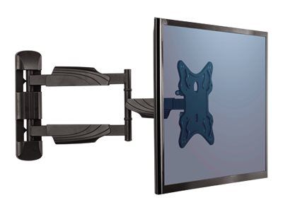 Fellowes Klammer - für TV - Schwarz - Bildschirmgröße: bis zu 139,7 cm (bis zu 55 Zoll)