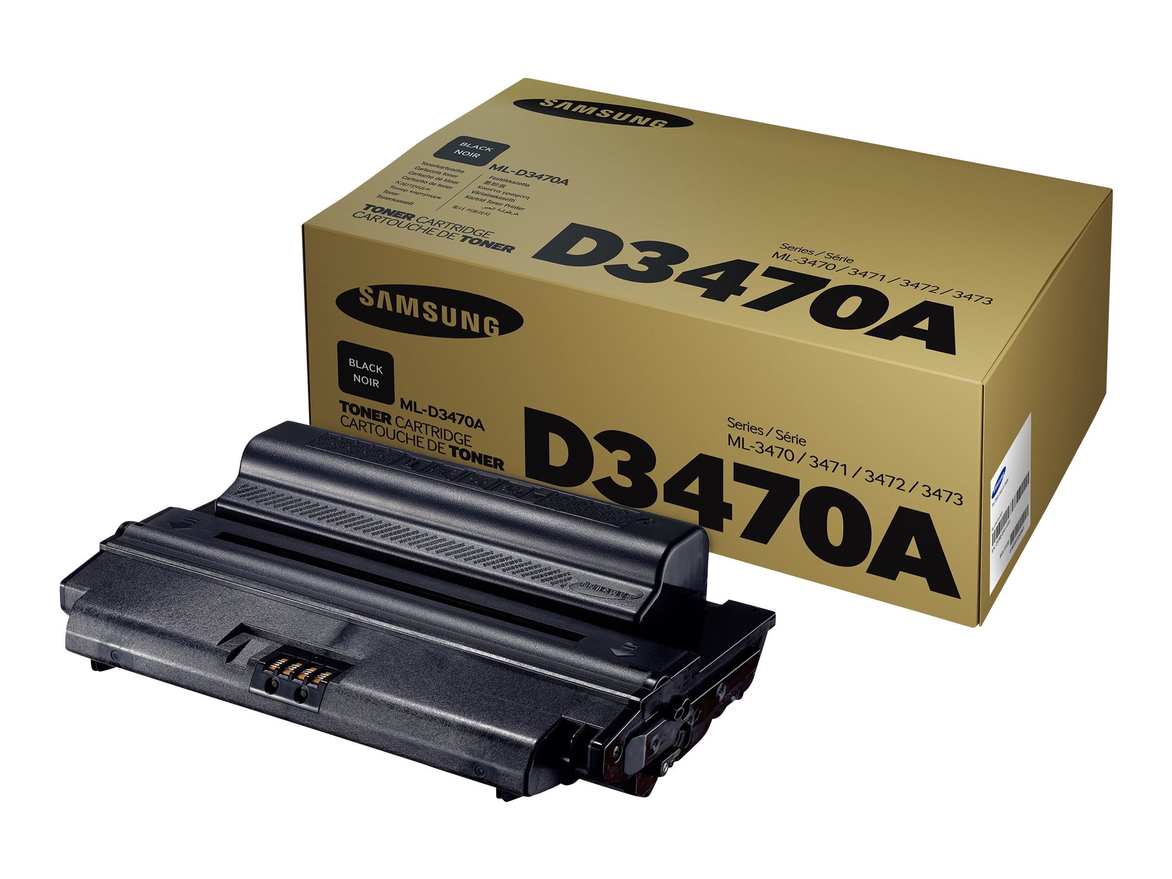 HP Samsung ML-D3470A - Hohe Ergiebigkeit - Schwarz - Original - Tonerpatrone (SU665A)
