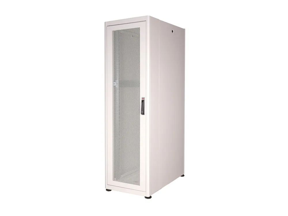 ROLINE Basic - Schrank Netzwerkschrank - perforierte Tür, 600x1000 BxT - RAL 7035, Hellgrau - 42HE - 48.3 cm (19")