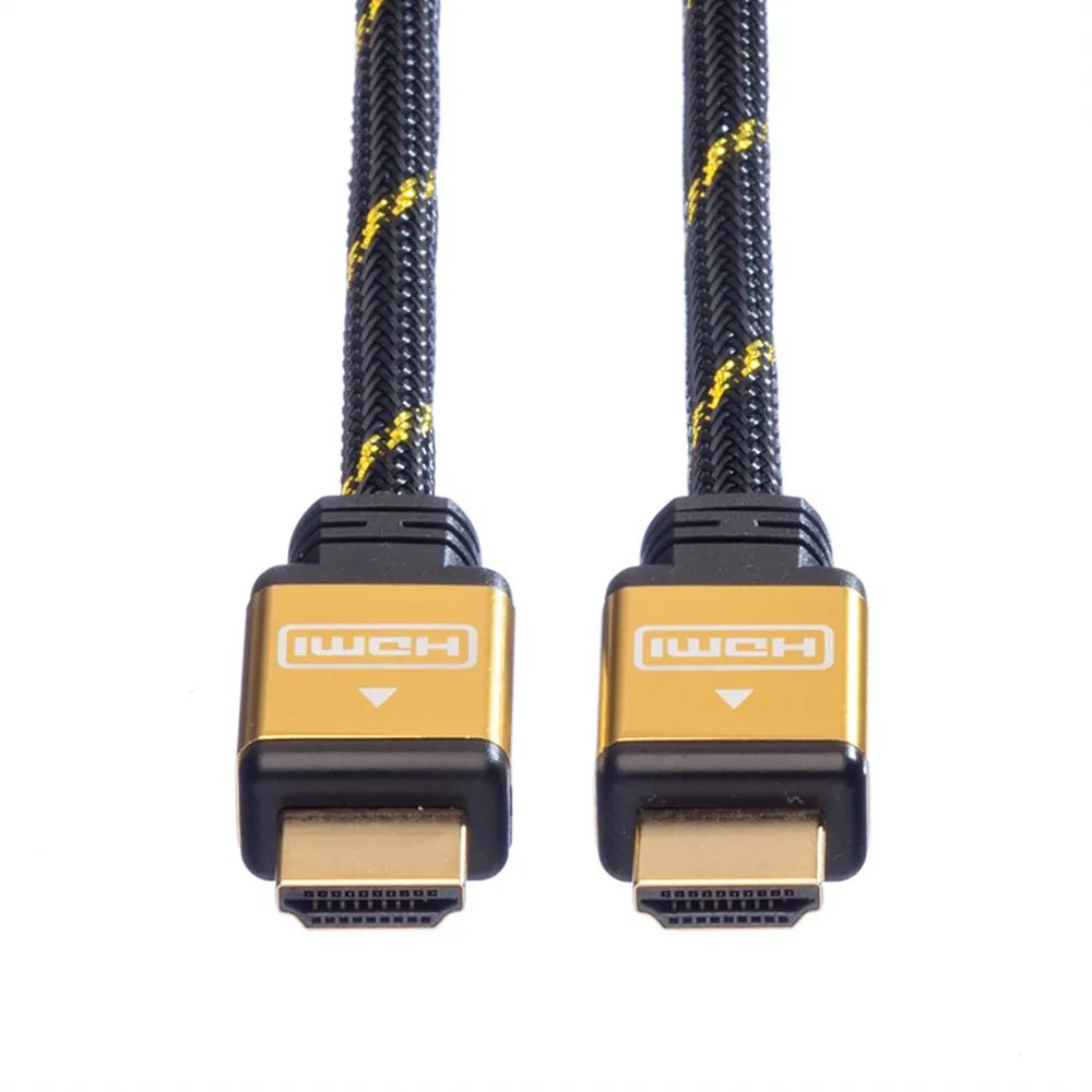 ROLINE GOLD HDMI High Speed Kabel mit Ethernet, 5 m