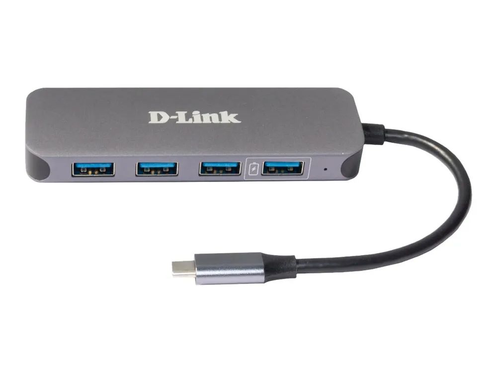 D-Link USB-C HUB TO 4 USB 3.0 PORTS - Kabel
